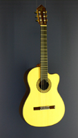 Albert & Müller Classical Guitar spruce, rosewood, cutaway, scale 65 cm, year 2008