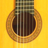 Rosette von Konzertgitarre gebaut von Antonio Duran