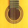 Rosette von Konzertgitarre, gebaut von Gerhard Schnabl