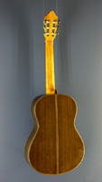 José González Lopez Classical Guitar, spruce, rosewood, scale 65 cm, year 2009, back