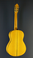 José González Lopez Flamenco Guitar, spruce, cypress, scale 65 cm, year 2009, back