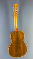 Lorenzo Frignani Classical Guitar, spruce, rosewood, scale 65 cm, year 2009, back