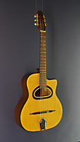 Richwood Jazzgitarre Django-Modell, Cutaway, Fichte, Mahagoni, D Schalloch