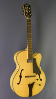 Höfner Bluetone Superdeluxe Jazzgitarre, Fichte, Ahorn, Cutaway, natural, 1 Pickup am Griffbrett
