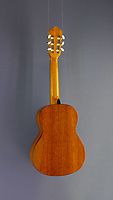 Lacuerda, Model chica 53, 1/2 children`s guitar, cedar, mahogany, scale 53 cm, back view