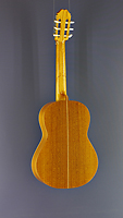 Vicente Sanchis Cadete Children`s Guitar cedar, sapeli, scale 57 cm, back view