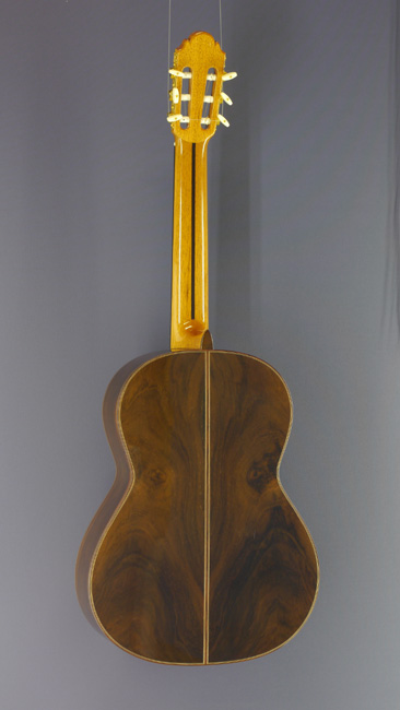 Antonio de Vega, Model Gran Concierto, classical guitar spruce, rosewood, back side