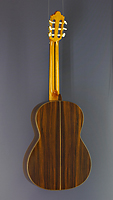 Juan Aguilera, Model Gusto, classical guitar spruce, rosewood, back side