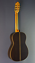 Ricardo Moreno, Model Tarrega, classical guitar spruce, rosewood, back side