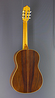 Vicente Sanchis, Model 38/63, classical guitar cedar, rosewood, scale 63.5 cm, back side