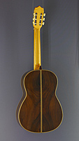 Vicente Sanchis, Model 42, classical guitar spruce, rosewood, back side