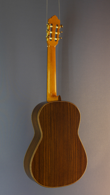 Andrés D. Marvi Luthier Guitar cedar rosewood, 2015, back view