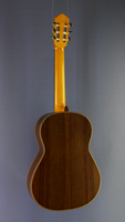 Daniele Chiesa Classical Guitar cedar, rosewood, 2013, back view