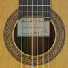 Daniele Chiesa Classical Guitar cedar, ciricote, year 2015, rosette, label