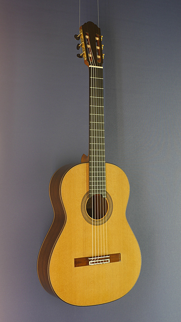Daniele Chiesa luthier guitar cedar, rosewood, scale 65 cm, year 2019