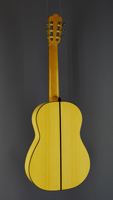 Dominik Wurth Flamenco guitar spruce, cypress, year 2014, back view