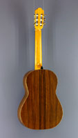 Dominik Wurth classical guitar spruce, rosewood, 2010, back