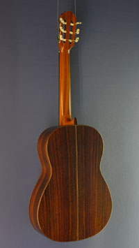 Edgar M&ouml;nch Meistergitarre Fichte, Palisander, Baujahr 1976, R&uuml;ckseite