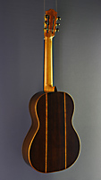 Hein Gitarrenbau luthier guitar, shape after Santos Hernandez (1924) and double soundhole after Francisco Simplicio (1930), cedar, rosewood, scale 65 cm, year 2020