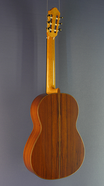 JJochen Rothel Luthier Guitar spruce, Madagascar rosewood, year 2017, back view