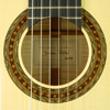 Jochen Rothel classical Guitar spruce, maple, 2013, rosette, label