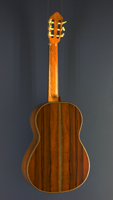 Jochen Rothel classical guitar cedar, rosewood, year 2009, back view