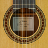 Jochen Rothel classical guitar cedar, Madagascar rosewood, year 2015, rosette, label