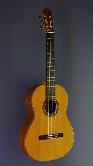 Jochen Rothel Luthier Guitar cedar, Madagascar rosewood, year 2015