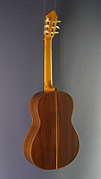 José González Lopez classical guitar cedar, rosewood, year 2004, back view
