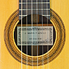José Marin Plazuelo classical guitar spruce, rosewood, scale 65 cm, year 1990, rosette, label