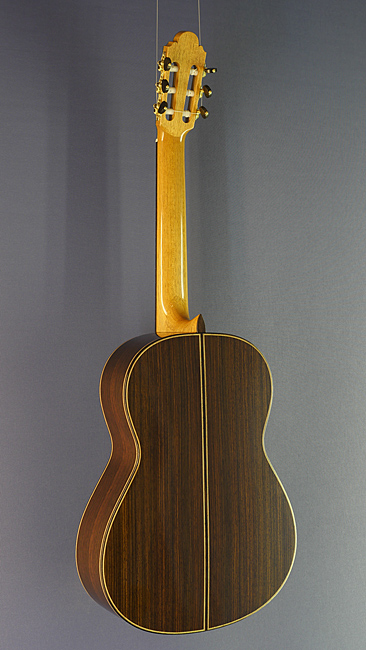 José Marin Plazuelo Meistergitarre Fichte, Palisander, Mensur 65 cm, Baujahr 2017, Boden