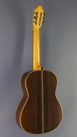 José Marin Plazuelo classical guitar spruce, rosewood, scale 65 cm, year 2016, back side