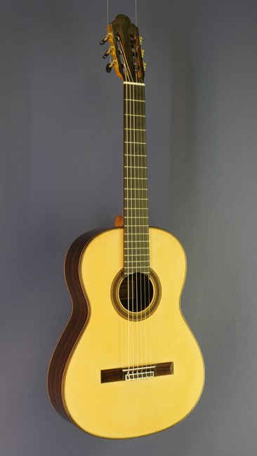 José Marin Plazuelo classical guitar spruce, rosewood, scale 65 cm, year 2016