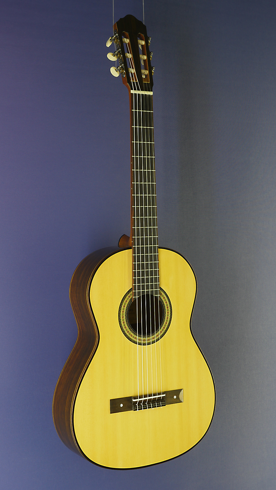 Matthias Hartig - Matteo Guitars, classical guitar made of spruce and rosewood in 2021, scale 65 cm