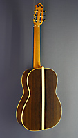 Sören Lischke Konzertgitarre mit Fichtendecke und Zargen und Boden aus Palisander, Mensur 65 cm, Baujahr 2017, Rückseite