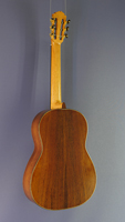Tobias Berg luthier guitar spruce, rosewood, scale 65 cm, year 2016, back view