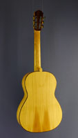 Tobias Berg Luthier guitar, cedar, cherrywood, 2013, back view