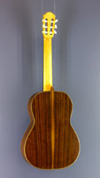 Tobias Berg Classical Guitar cedar, rosewood, 2007, back view