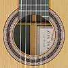 Rosette of a classical guitar built by Young Seo