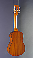 Leho Guitalele with solid spruce top, Travel guitar, scale 43 cm, back side
