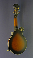 Gold Tone Guitar-Mandolin, F-Style Mando-Guitar with solid spruce top and maple on back and sides, with pickup, octaved guitar tuning, back view