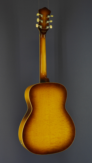 Höfner Resonator-Gitarre Antique brown sunburst, Rückseite