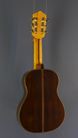 Ricardo Moreno octava P Octave guitar, spruce, rosewood, back view