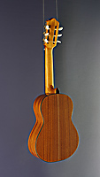 Ricardo Moreno model octava 1, Octave guitar, spruce, mahogany, back view