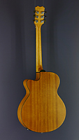 James Neligan steel-string guitar Mini-Jumbo, mahogany, cutaway, Fishman pickup, back view