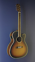 James Neligan Westerngitarre OM-Form, Zeder, Mahagoni, Cutaway, sunburst, Pickup