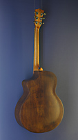 Merida Diana Steel-string Guitar in jumbo form, back view