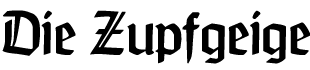Zupfgeige Logo