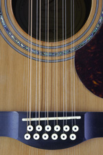 12-string guitar bridge