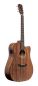 Preview: Acoustic guitar with pickup, J.N. Dovern, steel string guitar in dreadnought shape, with solid mahogany top and cutaway